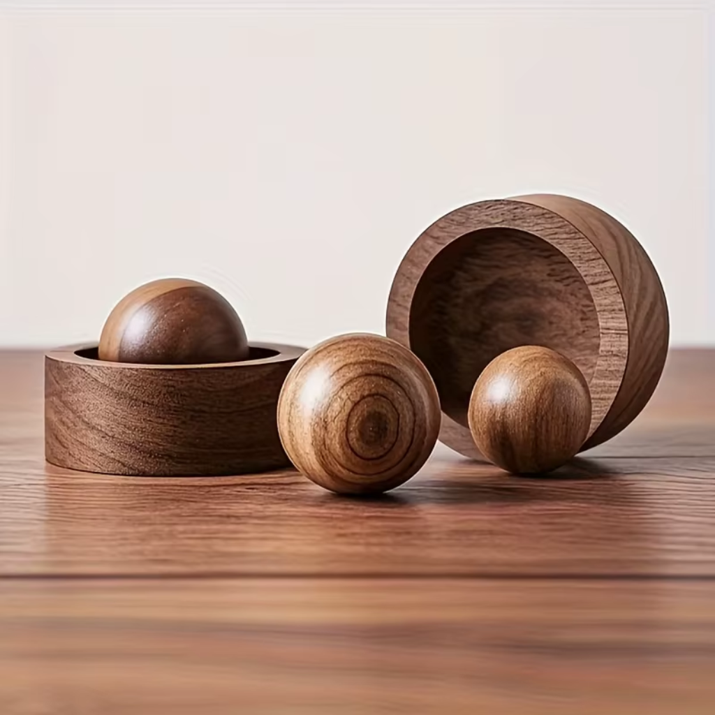 Difusor de aceites esenciales para coche y hogar - Mini difusor de fragancia natural de madera, lindo y adecuado para dormitorio, sala de estar, baño