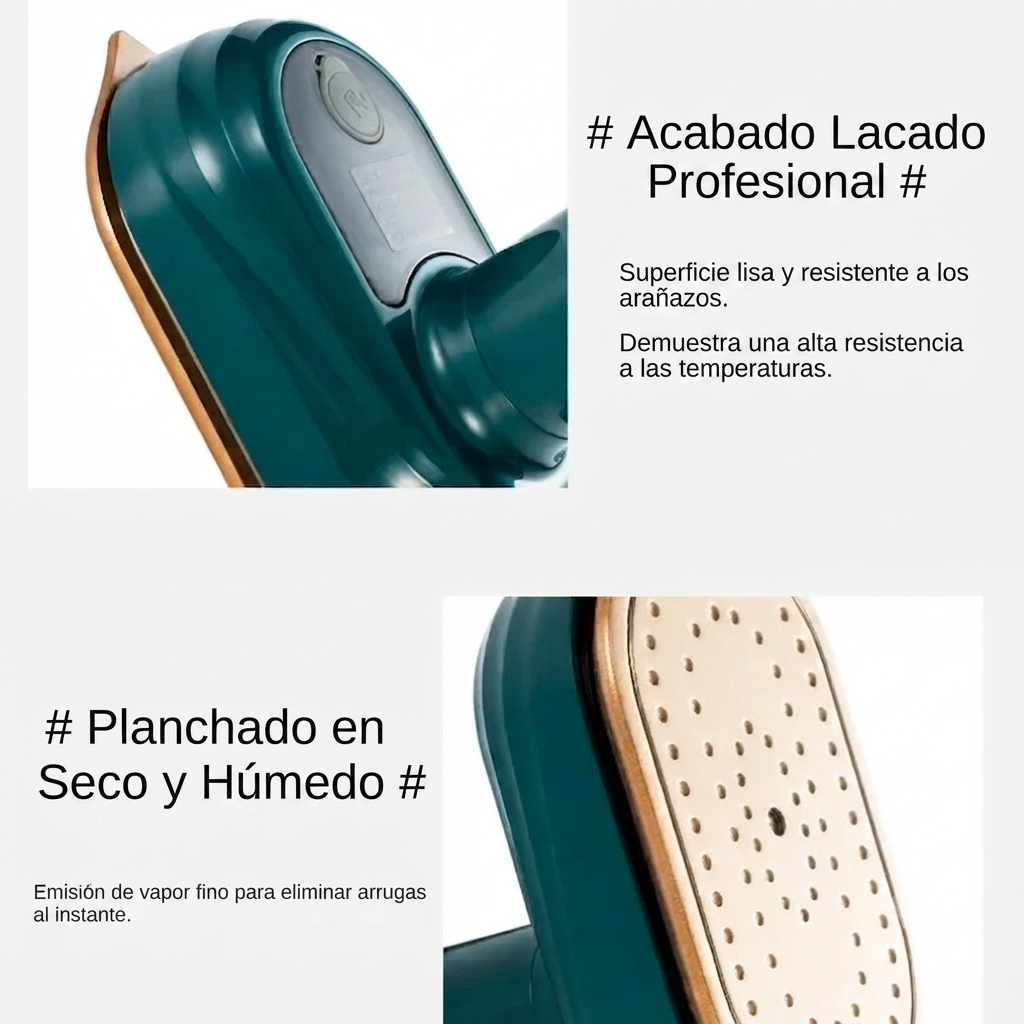 Mini Plancha de Vapor Portátil – El aliado perfecto para tu ropa