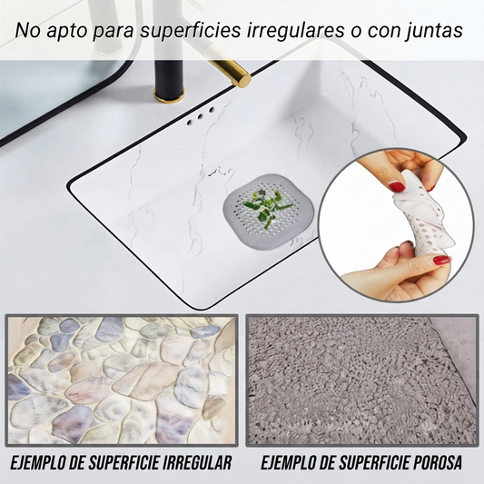Filtro de Silicona para Desagüe de Cocina y Baño – Atrapa Cabellos y Protector de Fregadero