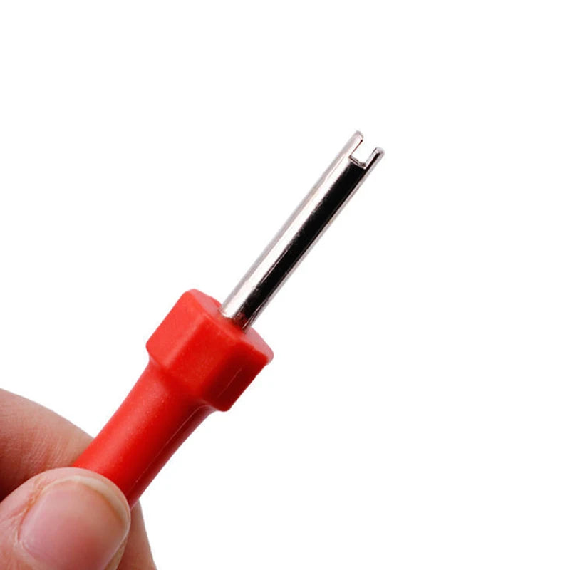 Herramienta portátil para quitar e instalar el obús de válvula de neumáticos, removedor para automóviles, bicicletas y motocicletas, llave y destornillador para reparación de neumáticos